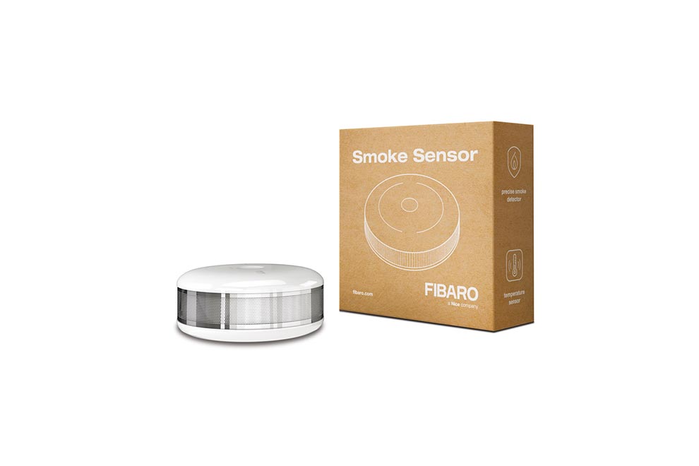 Розумний датчик диму FIBARO Smoke Sensor FGSD-002 ZW5